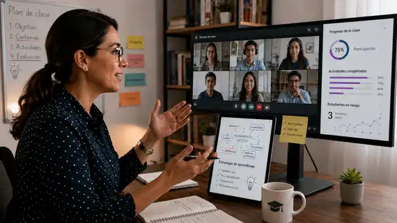 Liderazgo pedagógico: el nuevo rol docente en entornos remotos
